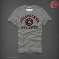 heren abercrombie and fitch korte tees established 1892 new york grijs rood Utrecht Shop uk8uf809